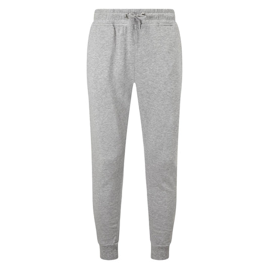 Heather Grey - Front - TriDri Unisex Adults Fitted Joggers