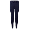 Navy - Front - TriDri Womens-Ladies Fitted Joggers