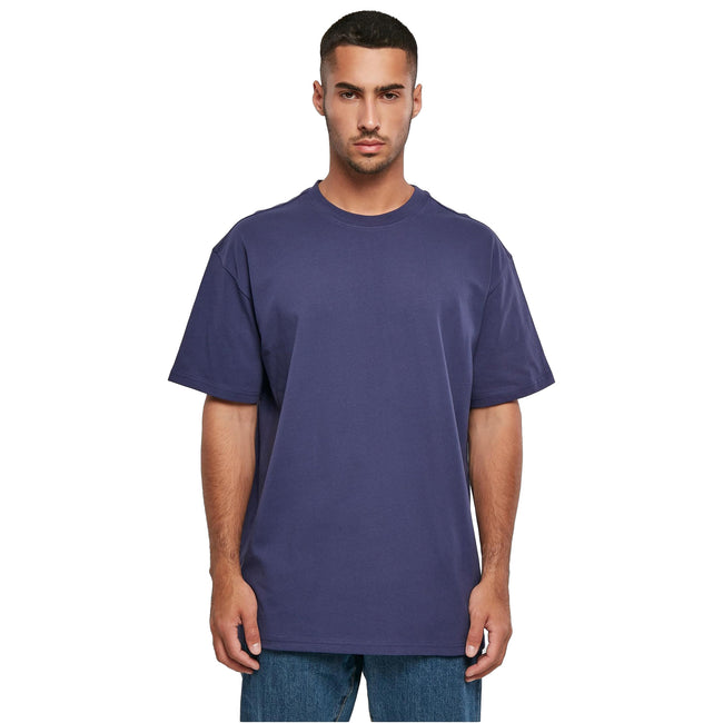 Light Navy - Lifestyle - Build Your Brand Unisex Adults Heavy Oversized Tee