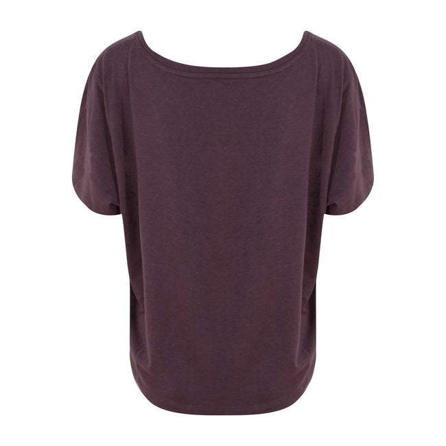 Wild Mulberry - Back - Ecologie Womens-Laides Daintree EcoViscose Cropped T-Shirt