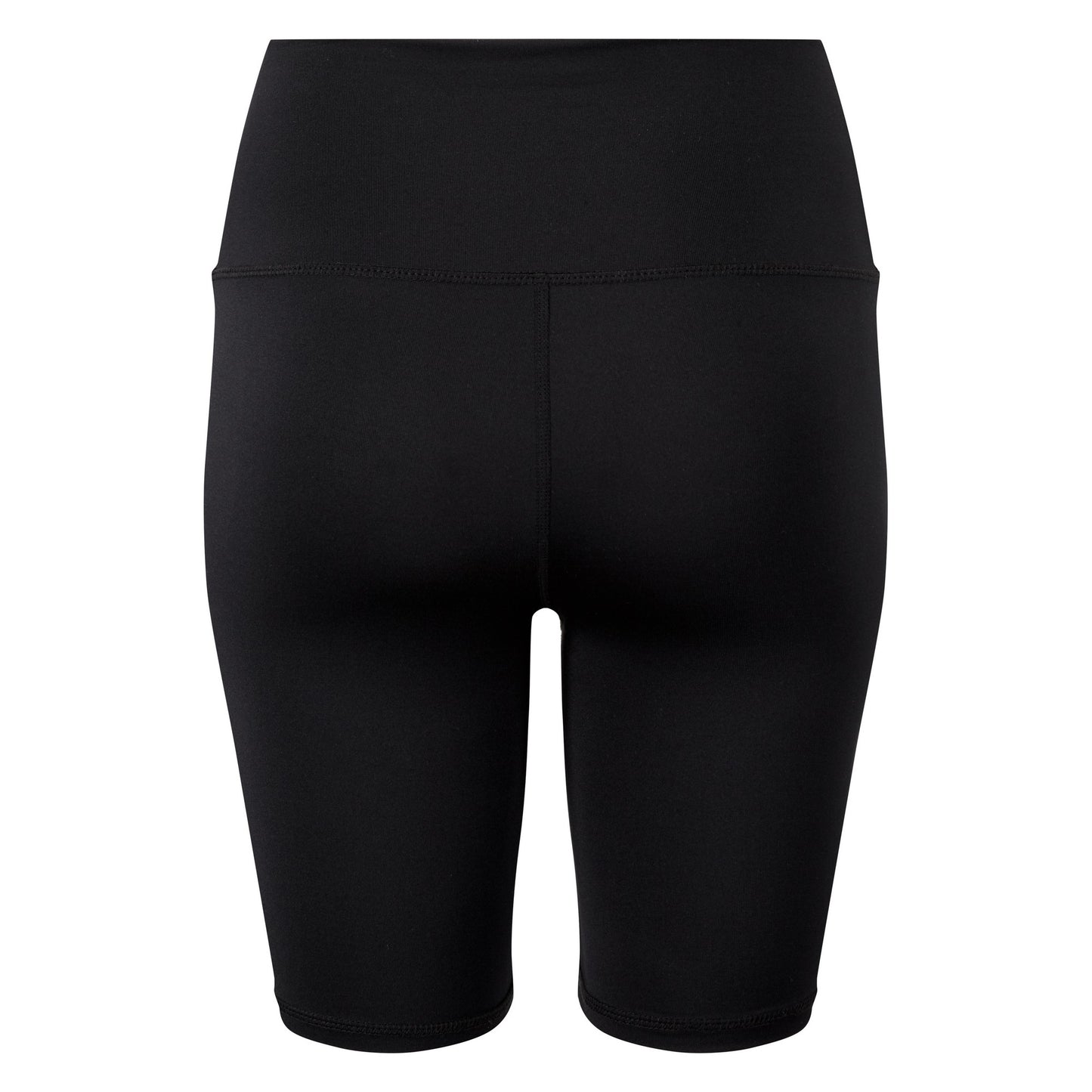 Black - Side - TriDri Womens-Ladies Legging Shorts