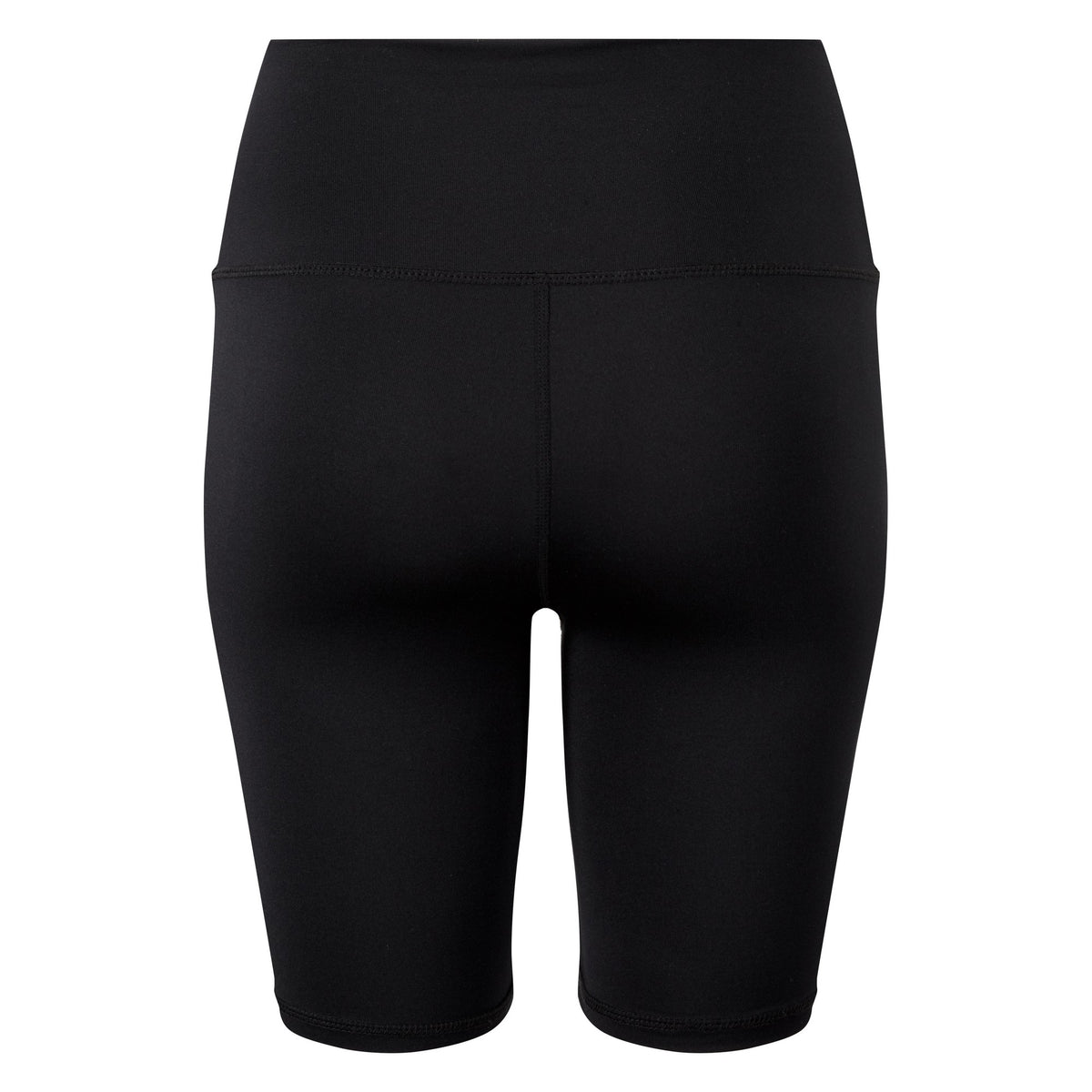 Black - Side - TriDri Womens-Ladies Legging Shorts