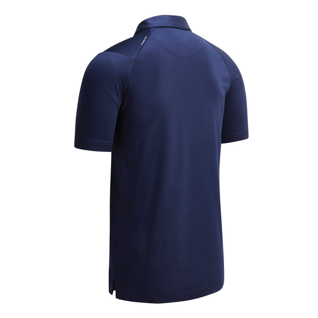 Peacoat Navy - Back - Callaway Mens Swing Tech Solid Colour Polo Shirt