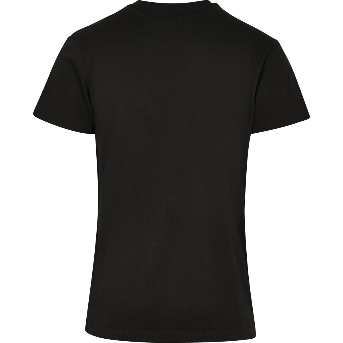 Black - Side - Build Your Brand Unisex Adults Premium Combed Jersey T-Shirt