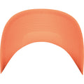 Neon Orange-White-Olive - Lifestyle - Flexfit by Yupoong 3-Tone Cap