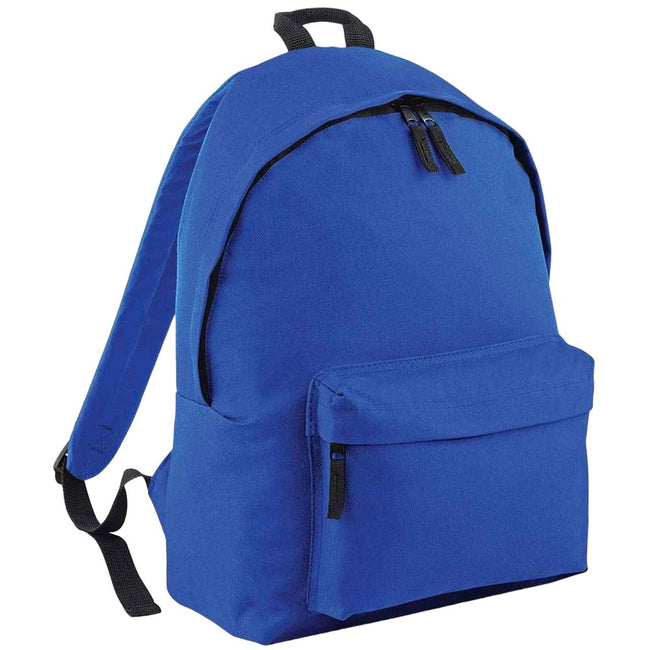Bright Royal Blue - Front - Bagbase Original Plain Backpack