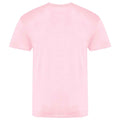 Baby Pink - Back - Awdis Unisex Adult The 100 T-Shirt