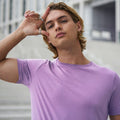 Lavender - Back - Awdis Unisex Adult The 100 T-Shirt