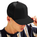 Black - Back - Beechfield Unisex Adult Trucker Cap