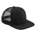 Black - Front - Beechfield Unisex Adult Trucker Cap
