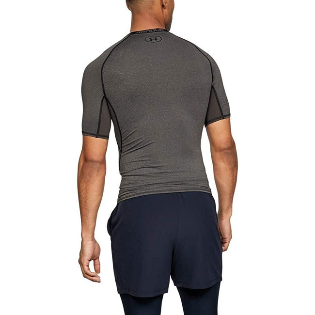 Carbon Heather - Lifestyle - Under Armour Mens HeatGear Compression Shirt