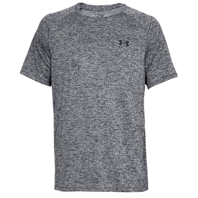 Black - Front - Under Armour Mens Tech T-Shirt