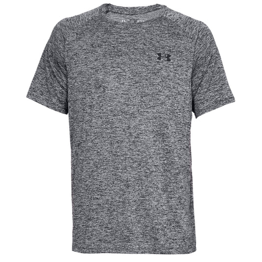 Black - Front - Under Armour Mens Tech T-Shirt