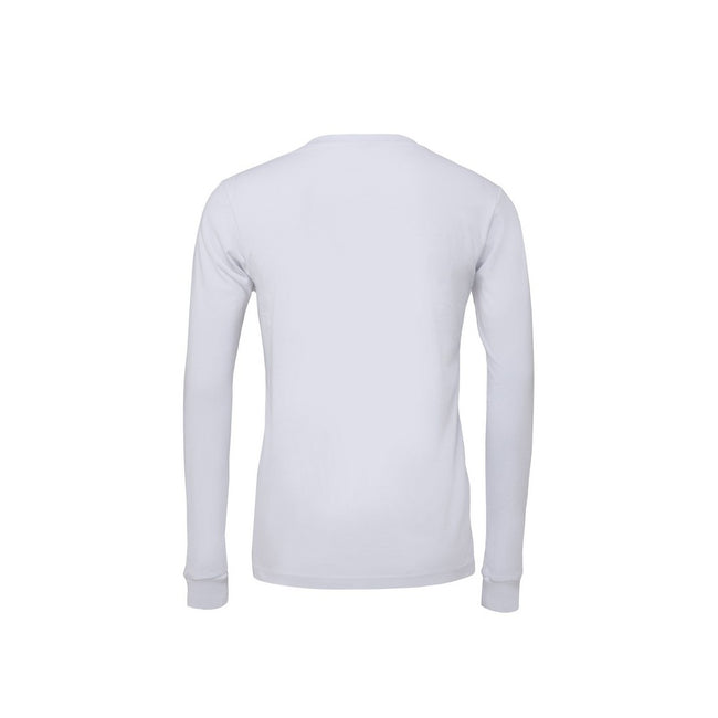 White - Back - Bella + Canvas Unisex Adult Jersey T-Shirt