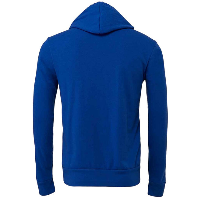 True Royal - Back - Bella + Canvas Unisex Adult Polycotton Pullover Hoodie