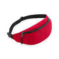 Red - Front - Bagbase Recycled Waist Bag