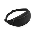 Black - Front - Bagbase Recycled Waist Bag