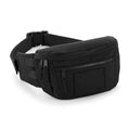Black - Front - Bagbase Molle Waist Bag