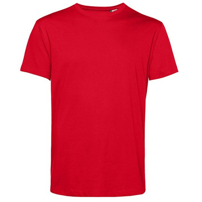 Red - Front - B&C Mens E150 T-Shirt