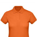Urban Orange - Back - B&C Womens-Ladies Inspire Polo Shirt