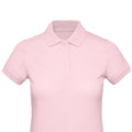 Orchid Pink - Back - B&C Womens-Ladies Inspire Polo Shirt