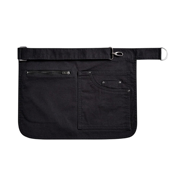 Black - Back - Premier Unisex Adult Metro Hip Apron