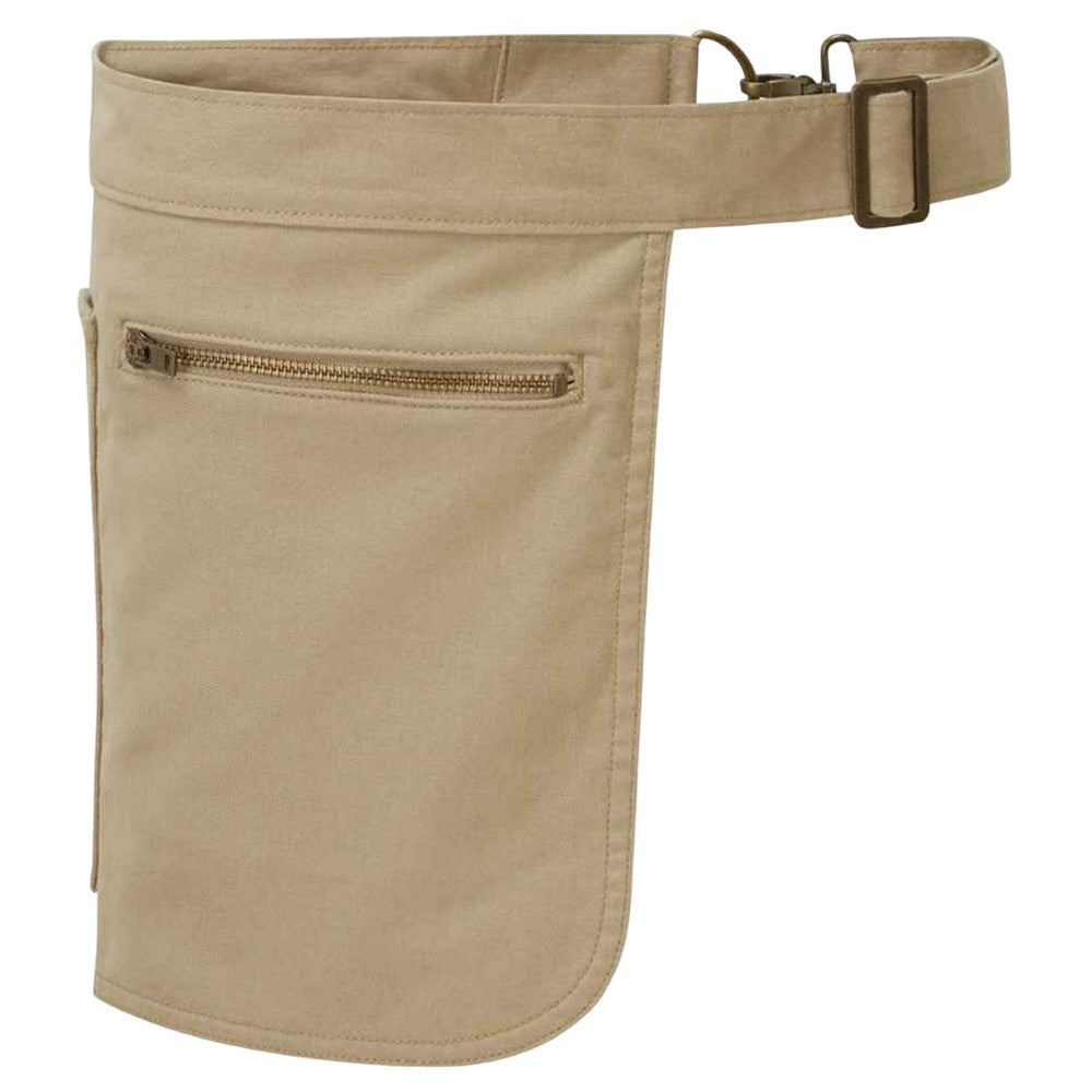 Khaki - Side - Premier Unisex Adult Metro Hip Apron