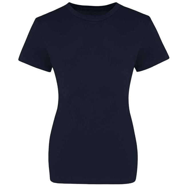 Oxford Navy - Front - Awdis Womens-Ladies The 100 T-Shirt