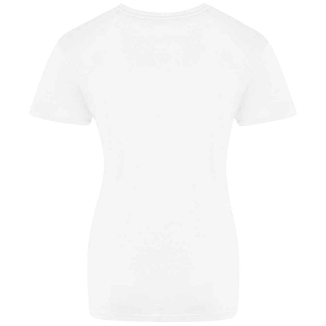 White - Back - Awdis Womens-Ladies The 100 T-Shirt