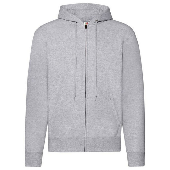 Grey Heather - Front - Fruit of the Loom Unisex Adult Classic Hoodie
