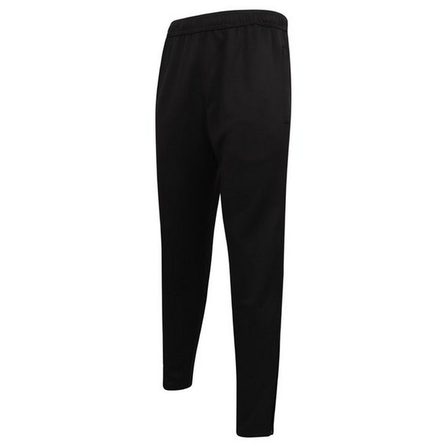 Black - Front - Finden & Hales Unisex Adult Tracksuit Bottoms