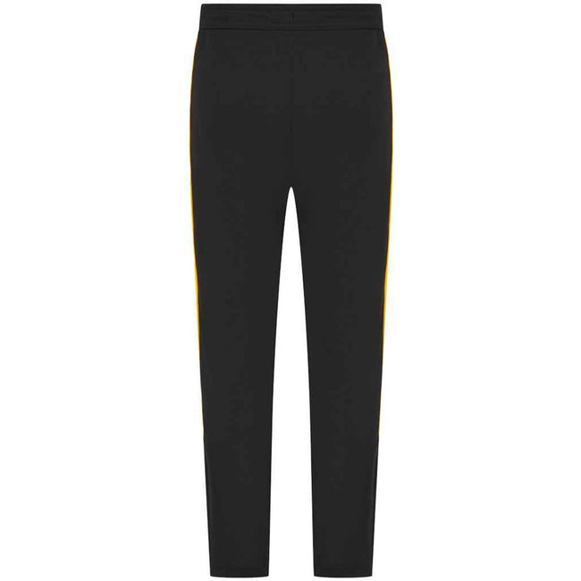 Black-Gold - Back - Finden & Hales Unisex Adult Tracksuit Bottoms