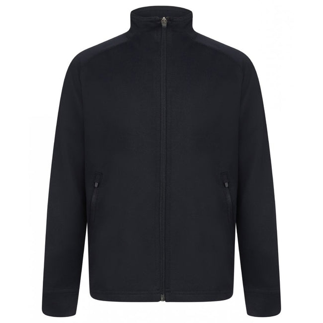 Navy - Front - Finden & Hales Childrens-Kids Track Top