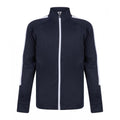Navy-White - Front - Finden & Hales Childrens-Kids Track Top