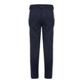 Navy-White - Back - Finden & Hales Childrens-Kids Tracksuit Bottoms