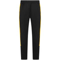Black-Gold - Front - Finden & Hales Childrens-Kids Tracksuit Bottoms