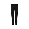 Black-Red - Front - Finden & Hales Childrens-Kids Tracksuit Bottoms