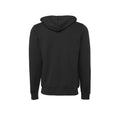Dark Grey - Back - Bella + Canvas Unisex Adult Fleece Full Zip Hoodie