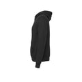 Dark Grey - Side - Bella + Canvas Unisex Adult Fleece Full Zip Hoodie