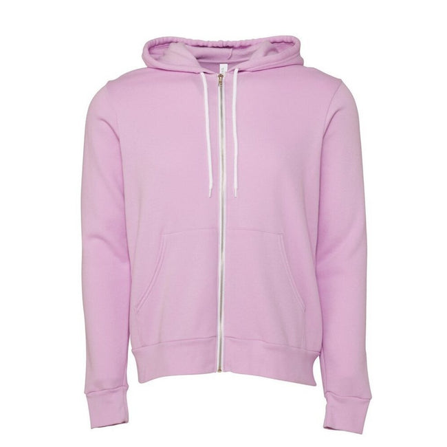 Tan - Lifestyle - Bella + Canvas Unisex Adult Fleece Full Zip Hoodie