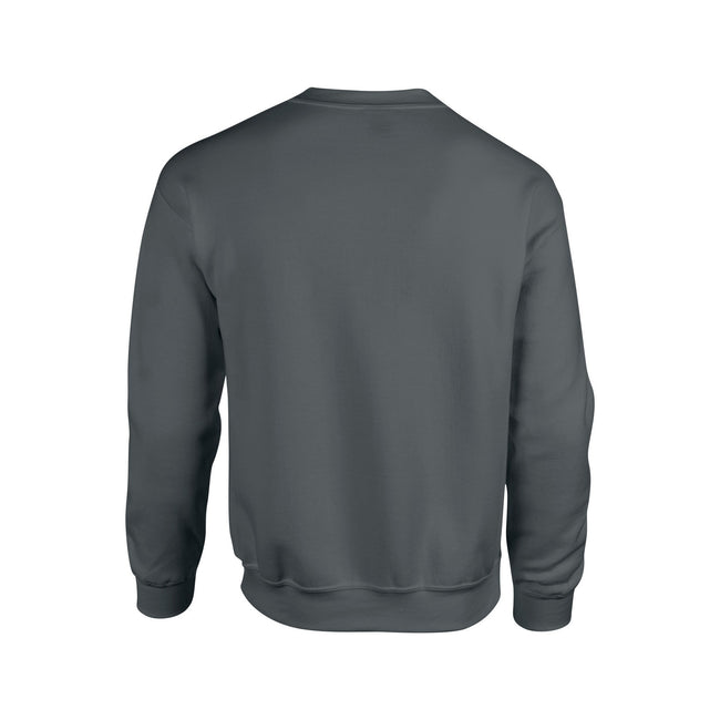 Charcoal Grey - Back - Gildan Mens Heavy Blend Sweatshirt