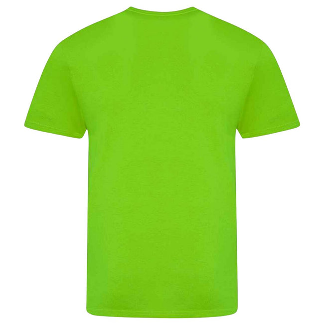 Electric Green - Back - Awdis Unisex Adult Electric Tri-Blend T-Shirt