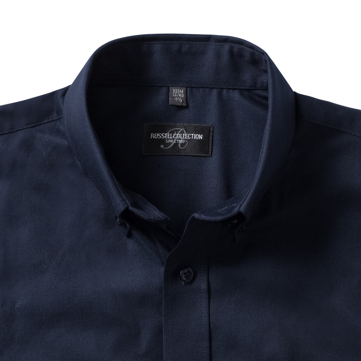 Bright Navy - Lifestyle - Russell Collection Mens Oxford Formal Shirt