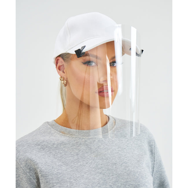 Clear - Side - AXQ Shakoshield Visor (Pack of 10)