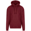 Burgundy - Front - PRO RTX Mens Hoodie