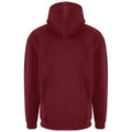 Burgundy - Back - PRO RTX Mens Hoodie