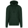 Bottle Green - Front - PRO RTX Mens Hoodie