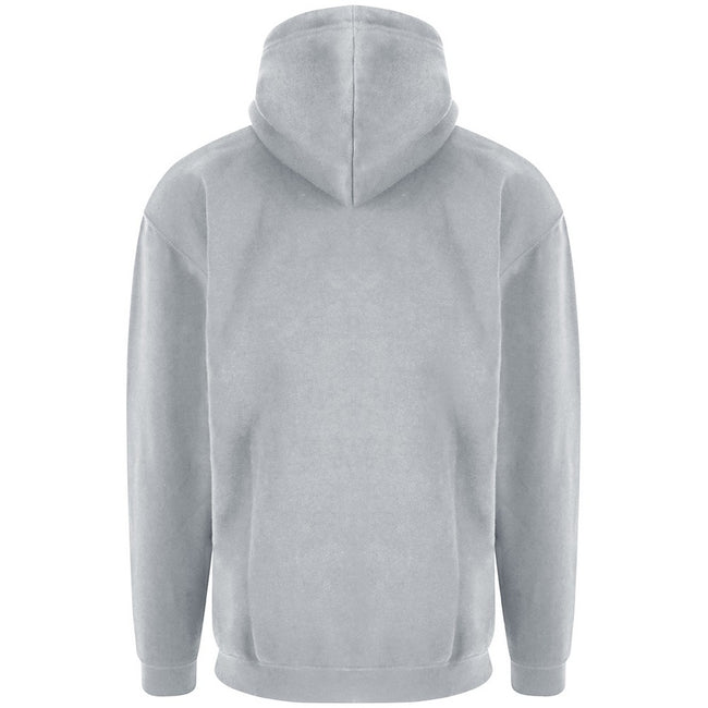 Heather Grey - Back - PRO RTX Mens Hoodie