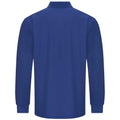 Royal Blue - Back - PRORTX Mens Long-Sleeved Polo Shirt