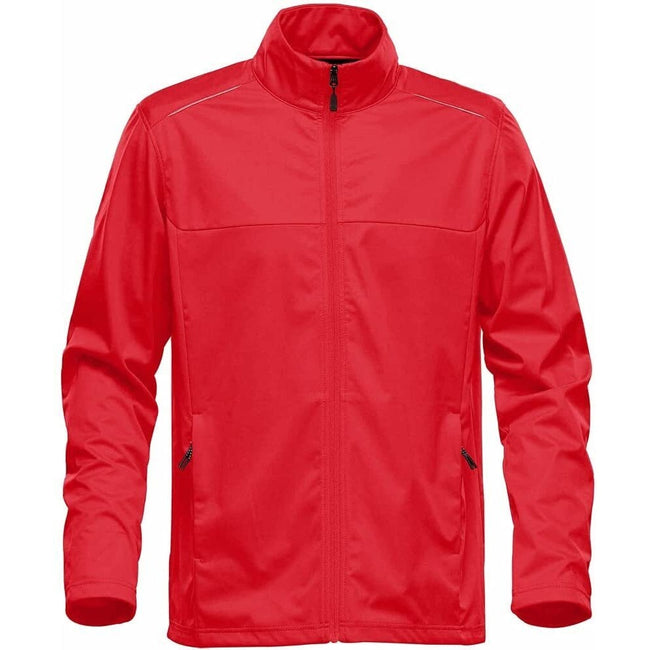 Bright Red - Front - Stormtech Mens Greenwich Lightweight Soft Shell Jacket